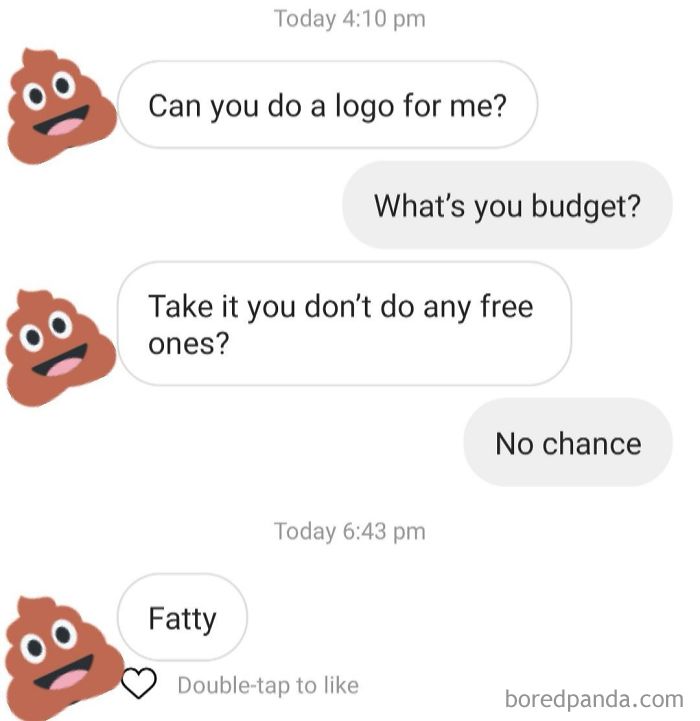 This Guy Got Straight To The Point With A Quick Jab To End Our Conversation