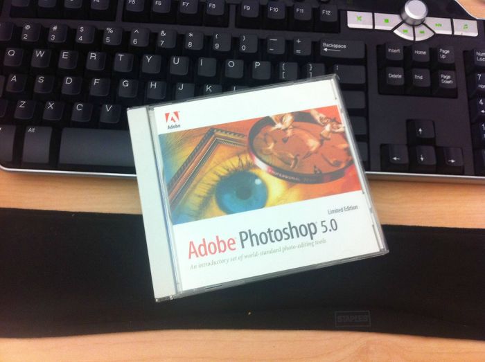 So I've Been Bugging My Boss About Getting Photoshop Cs5. I Came In Today And...