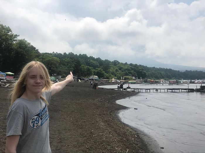 Mnt Fuji Everyone. Took A Two Hour Train To The Wrong Stop. Missed A Train And Wade It To Mnt Fuji. Was Not Disappointed