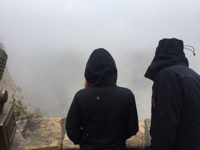 It’s Not Mount Rushmore Or Machu Picchu, But This Was Our View Of The Grand Canyon After Coming Down From Canada