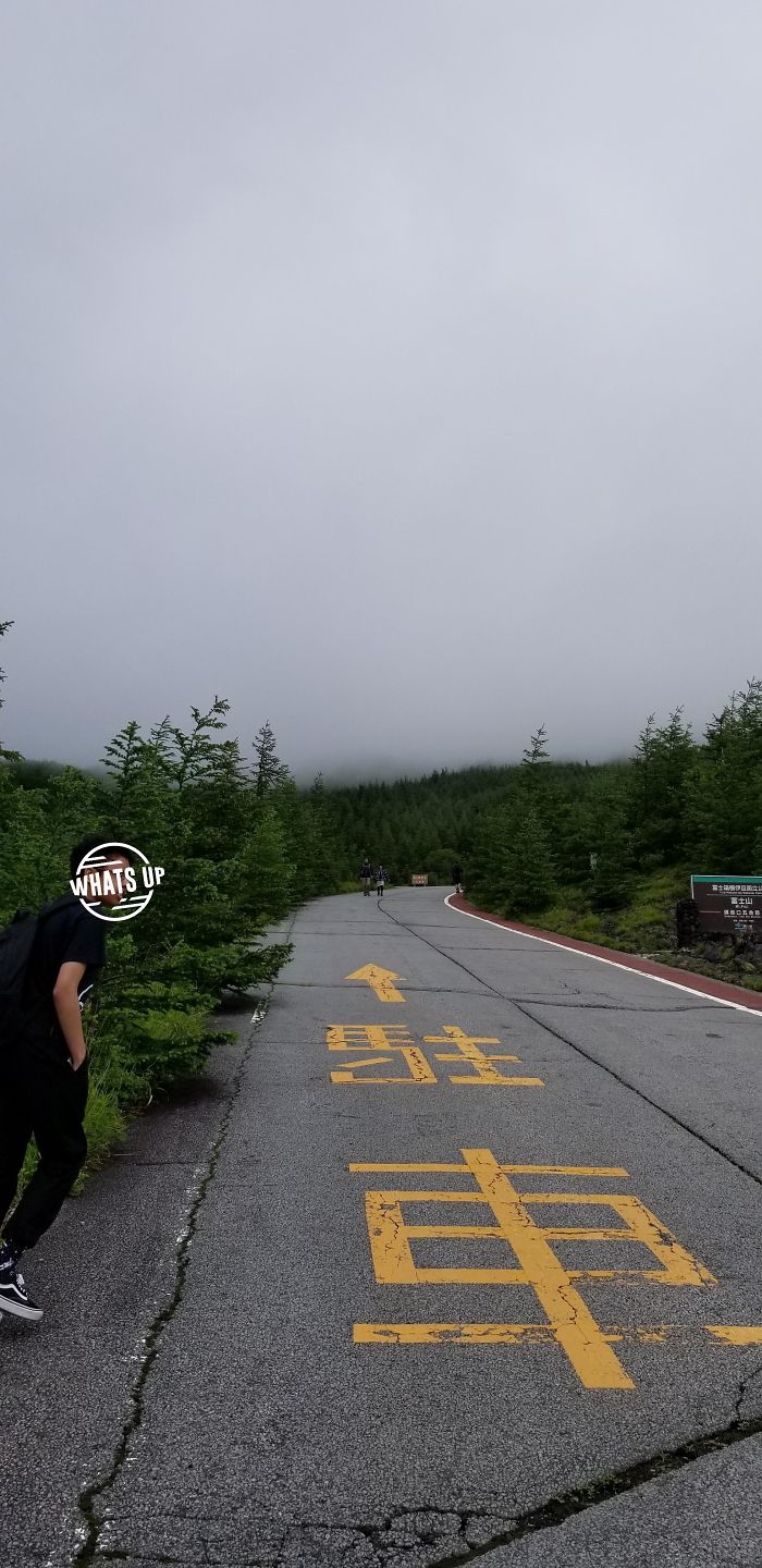 Mt Fuji In Tokyo Was On My Bucket List Unfortunately It Was Foggy... Left The Next Day Disappointed In Life