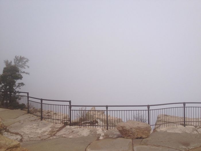 My Trip To The Edge Of The Grand Canyon A Few Years Ago. Once In A Lifetime Event