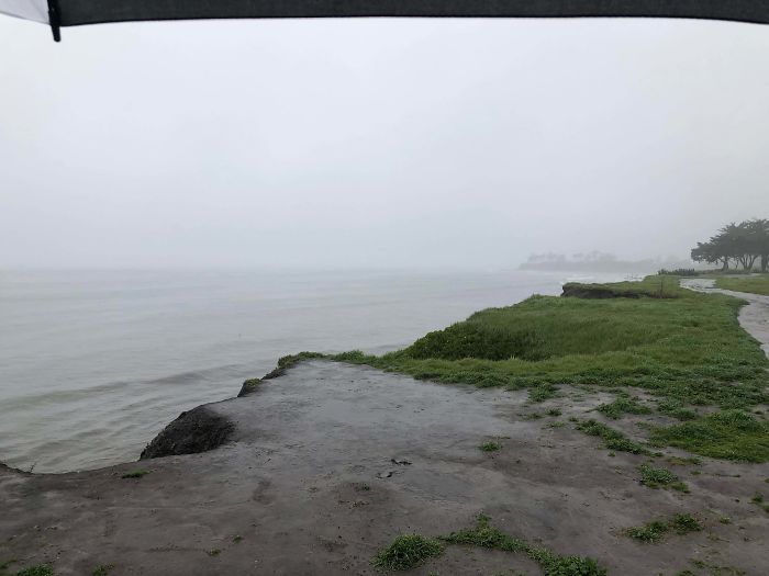 I Live In Texas Where I Do Not Get To See The Ocean A Lot. I Was Excited To Go On A Business Trip To Santa Barbara And See Sunny California. I Supposedly Came The One Week Out Of The Year It Rains