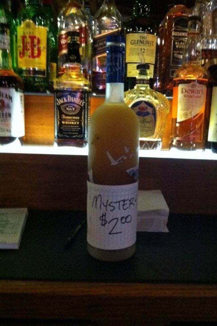 This Is The Managers Idea Of Saving Liquor Then Selling It Back