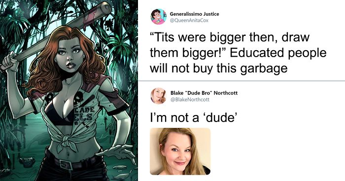Someone Attacks Comic Book Cover Artist For Drawing Generously Proportioned Woman, Gets Called Out By The Author