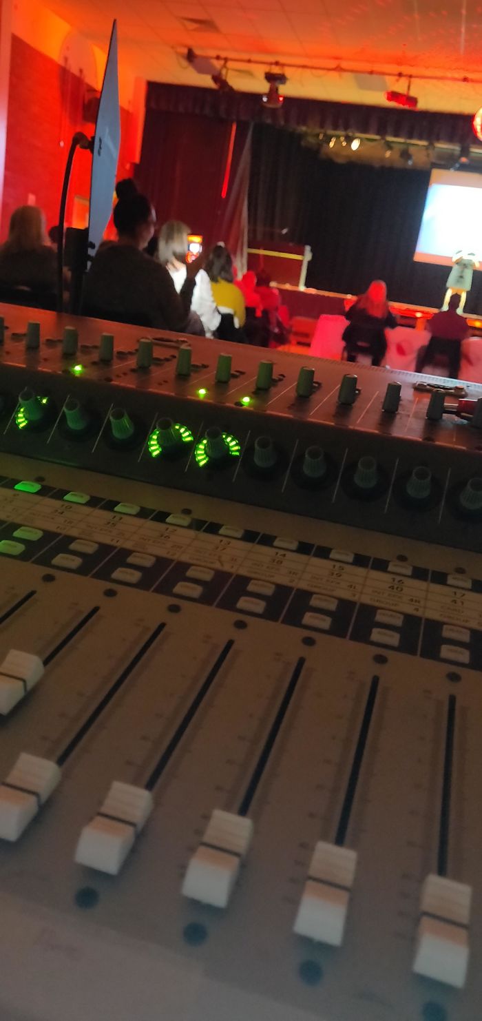 Operating A Show Only To Lose My Focus To This Parent Filming With Flash On