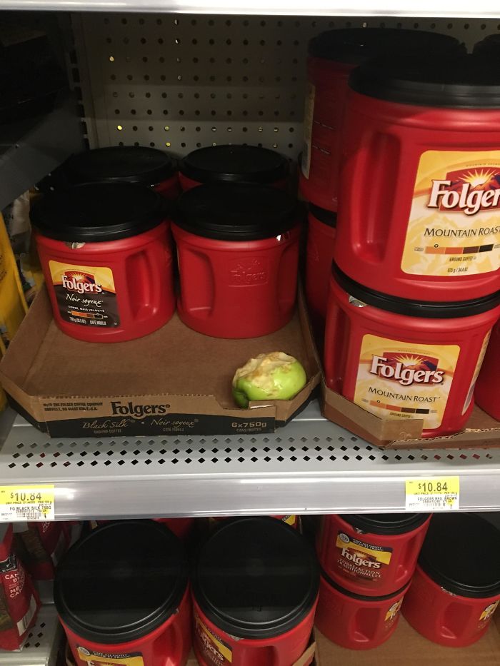 “Just Put It On The Shelve Honey, They’re Paid To Clean Our Mess” -What I Presume The Parent Said To Their Kid