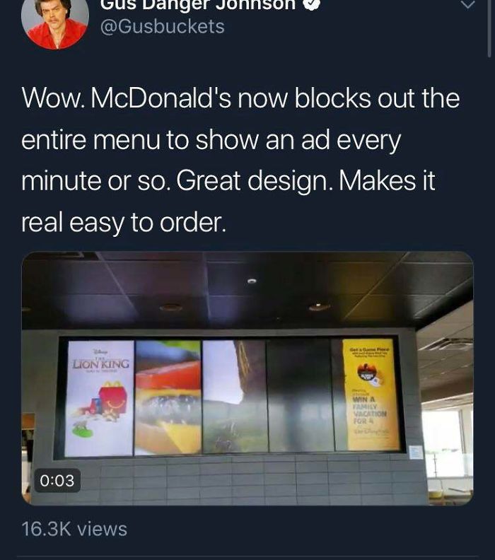 This Mcdonald's Menu