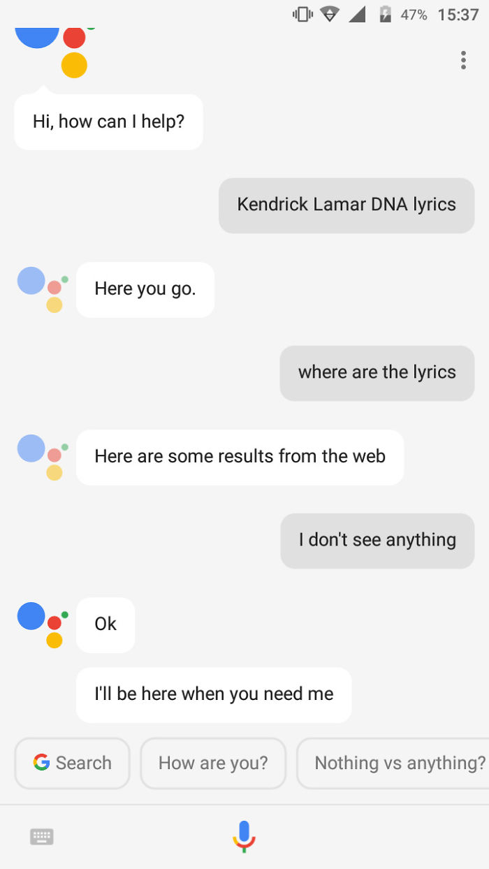 Wtf Google Assistant?