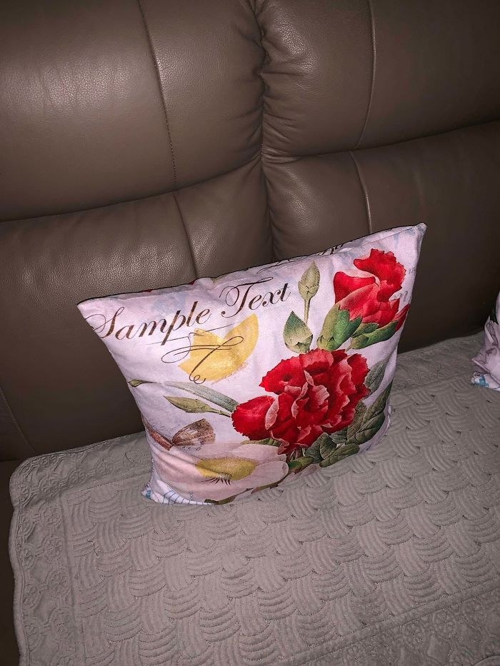 This Pillow At My Grandparents House