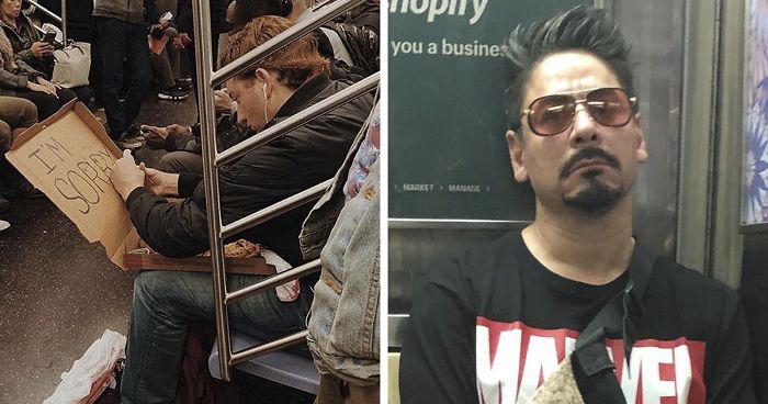45 Funny And Strange Things Spotted On the Subway