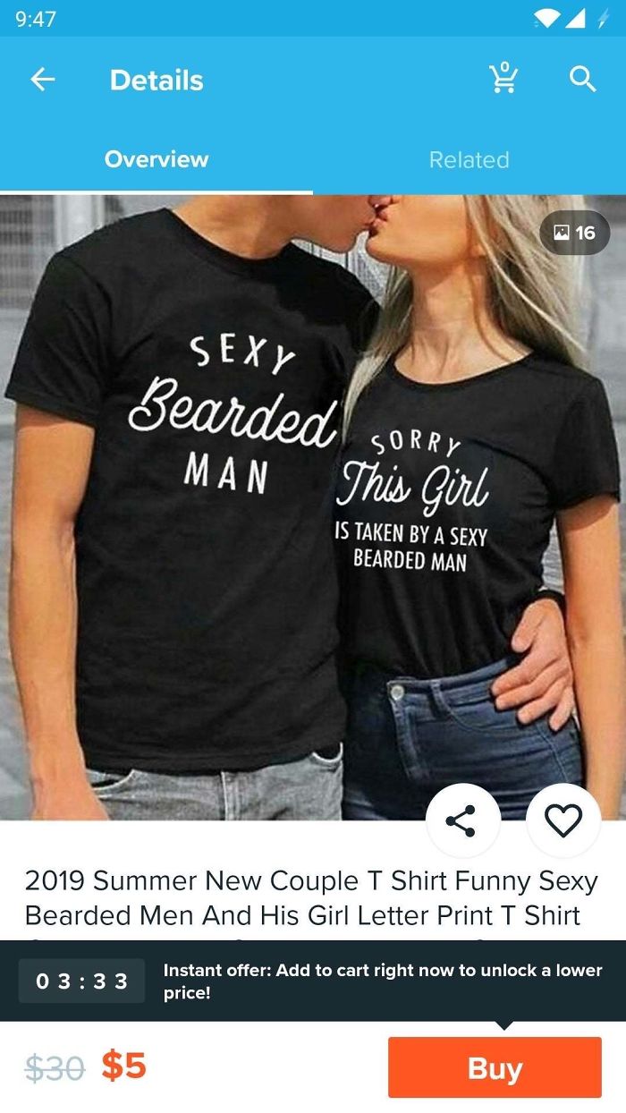 He Doesn’t Have A Beard....