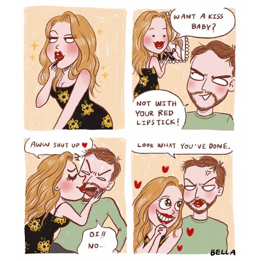 Belgian Artist Shows In Comics How We Should Face Everyday Problems With A Good Mood