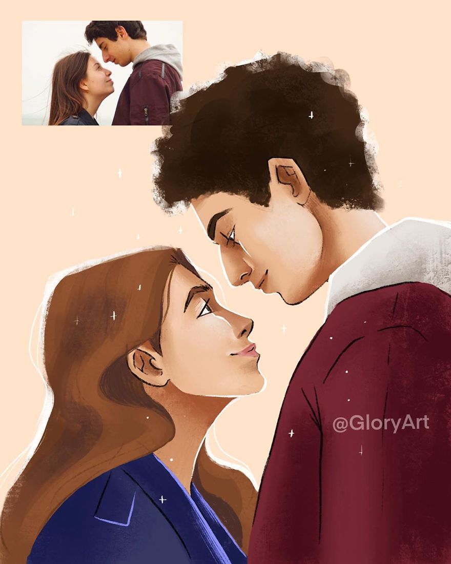 I Turn Regular People Into Illustrated Characters