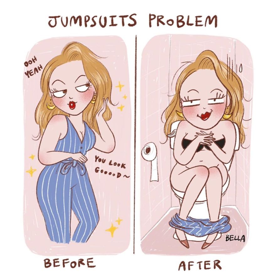 Belgian Artist Shows In Comics How We Should Face Everyday Problems With A Good Mood