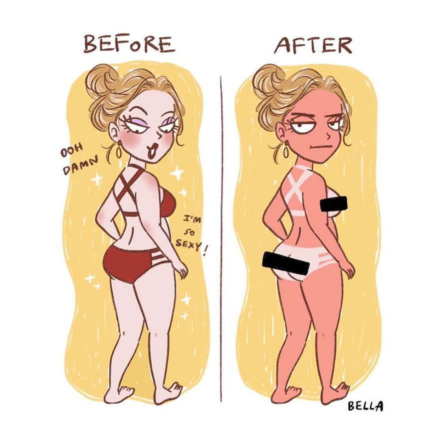 Belgian Artist Shows In Comics How We Should Face Everyday Problems With A Good Mood