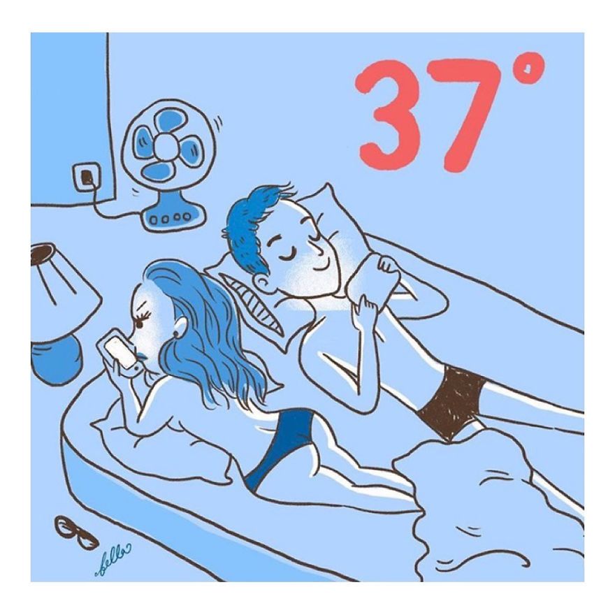 Belgian Artist Shows In Comics How We Should Face Everyday Problems With A Good Mood