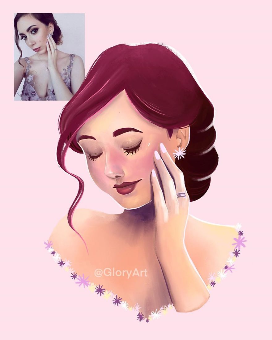 I Turn Regular People Into Illustrated Characters