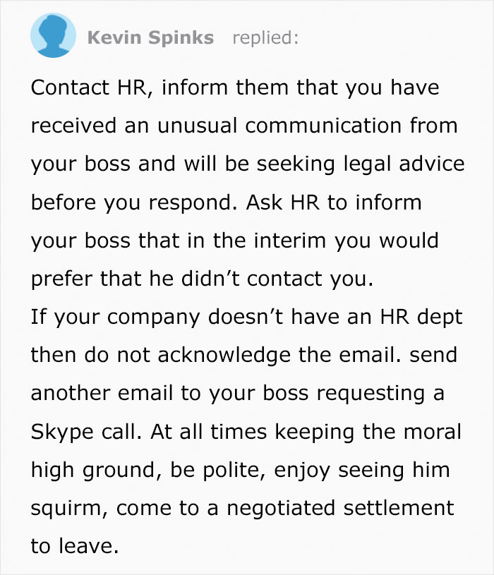 Person Asks How To Respond To Boss That Fired Them Via Email, Gets 9 Creative Answers Person Asks How To Respond To Boss That Fired Them Via Email, Gets 9 Creative Answers