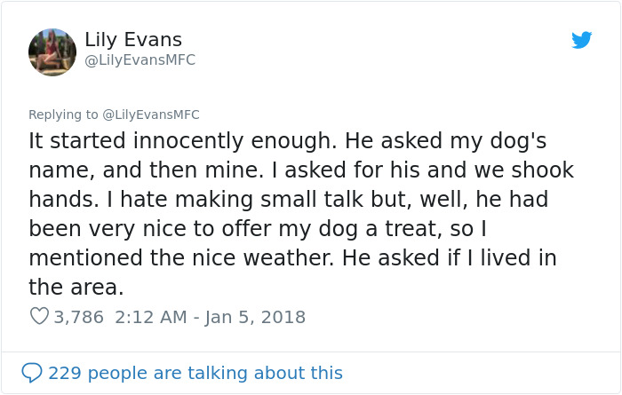 Woman's Creepy Encounter With A Seemingly Nice Man Explains Why Women Appear 'Cold' Sometimes Woman's Creepy Encounter With A Seemingly Nice Man Explains Why Women Appear 'Cold' Sometimes