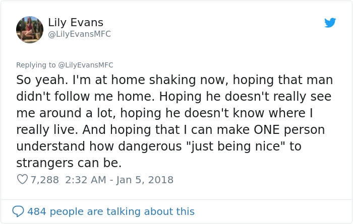 Woman's Creepy Encounter With A Seemingly Nice Man Explains Why Women Appear 'Cold' Sometimes Woman's Creepy Encounter With A Seemingly Nice Man Explains Why Women Appear 'Cold' Sometimes