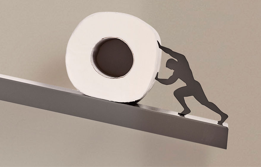 This Toilet Paper Shelf I Designed Is Hard At Work All The Time This Toilet Paper Shelf I Designed Is Hard At Work All The Time