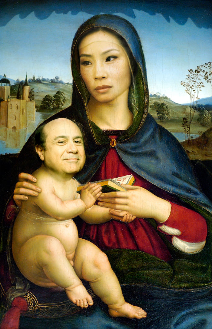 Lucy Liu And Danny Devito