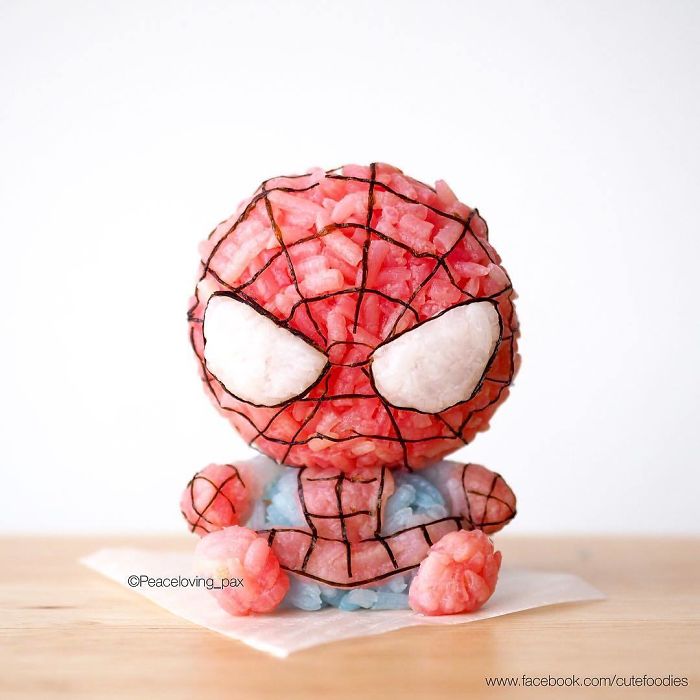 Adorable-Rice-Ball-Heros-Foodart-Peaceloving-Pax