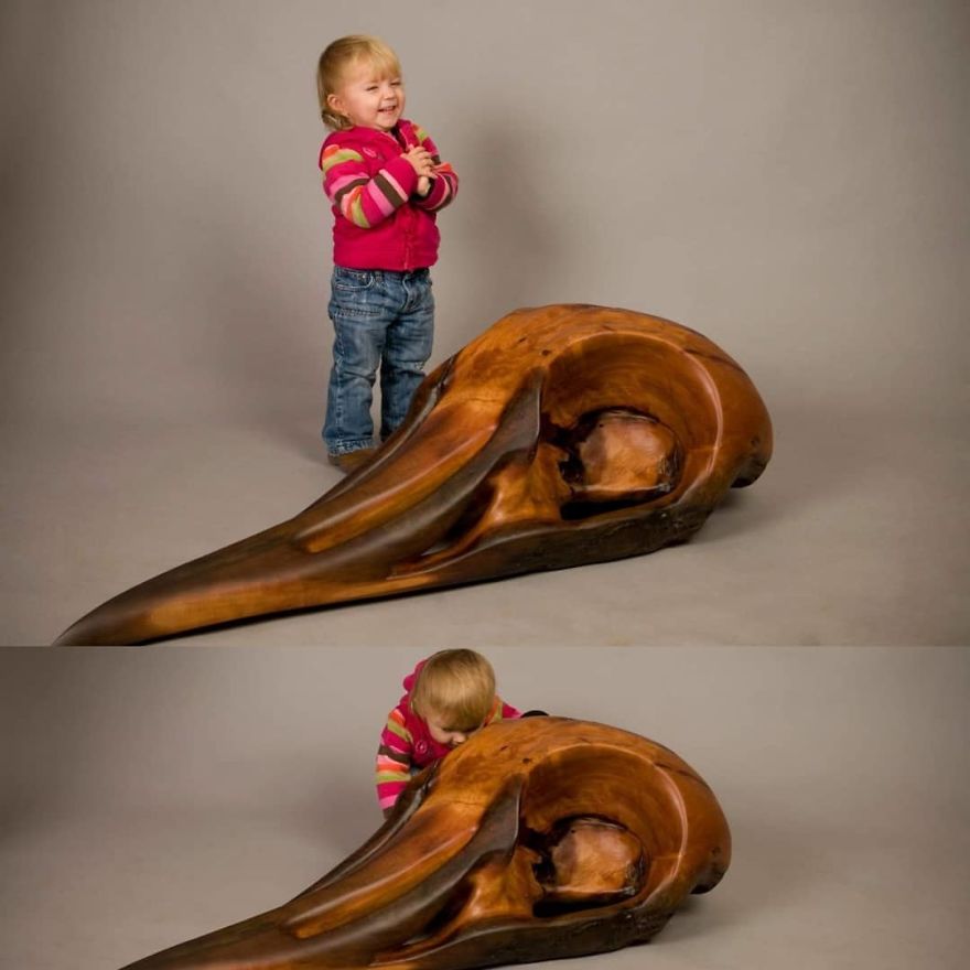 American Artist Creates Art With Reused Wood And The Result Looks Magical