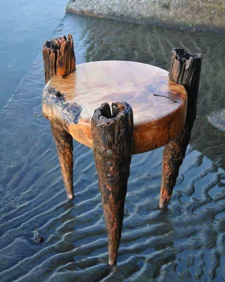 American Artist Creates Art With Reused Wood And The Result Looks Magical