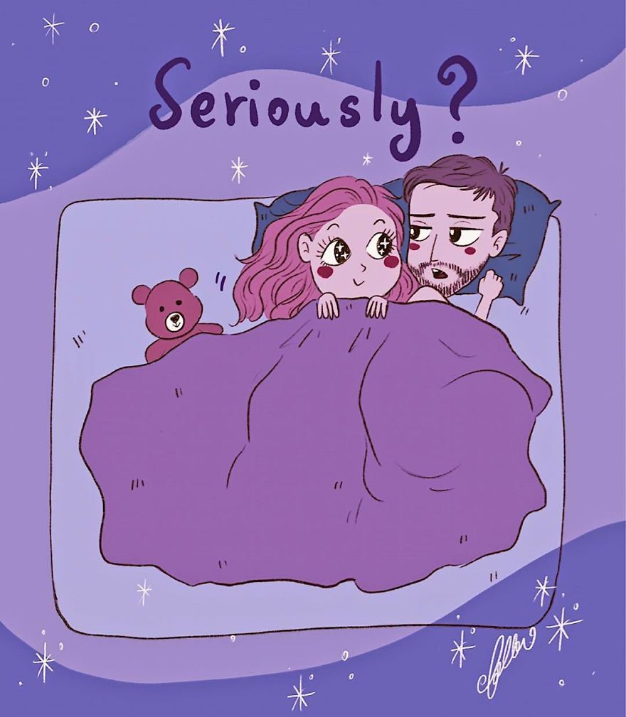 Belgian Artist Shows In Comics How We Should Face Everyday Problems With A Good Mood