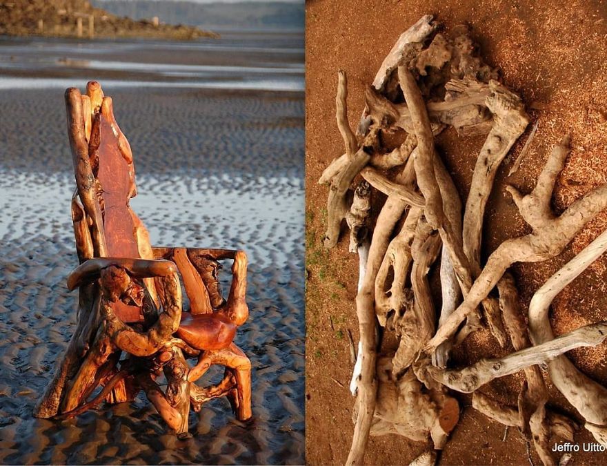 American Artist Creates Art With Reused Wood And The Result Looks Magical