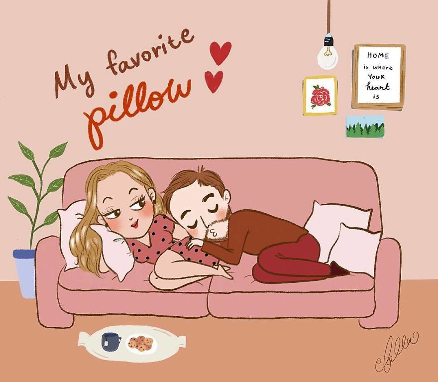 Belgian Artist Shows In Comics How We Should Face Everyday Problems With A Good Mood