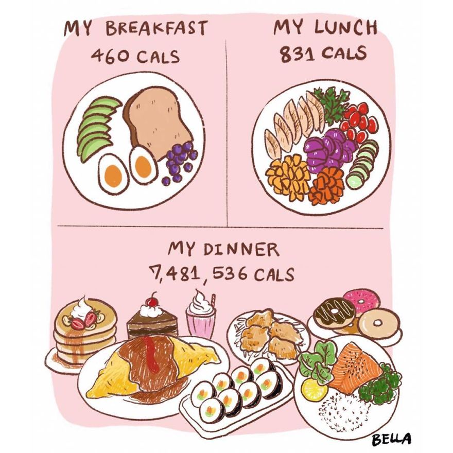 Belgian Artist Shows In Comics How We Should Face Everyday Problems With A Good Mood