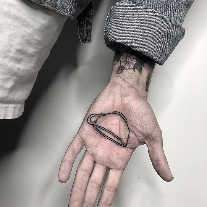 Coffee Cup Tattoo