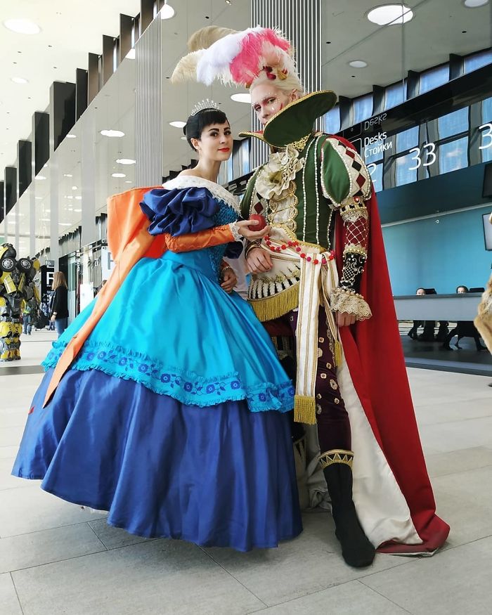 Snow White (Mirror Mirror) And Kefka Palazzo (Final Fantasy)