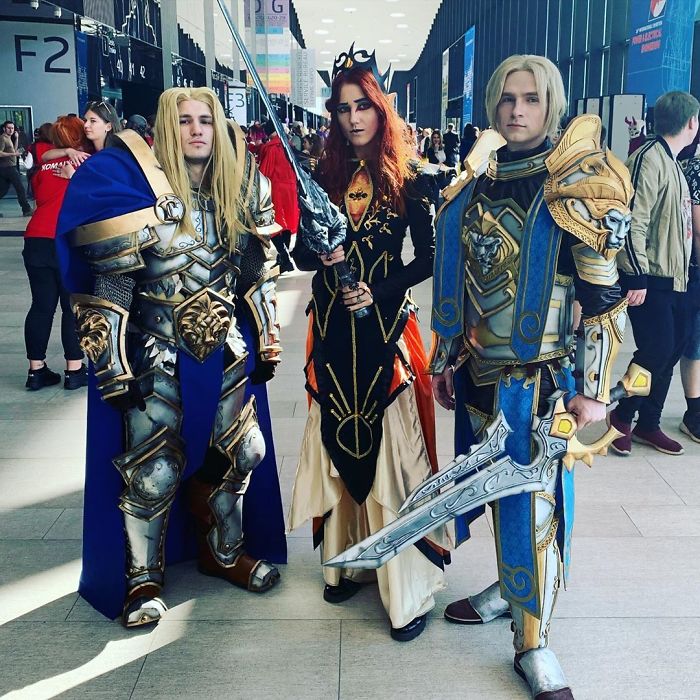 Arthas Menethil, Anduin Wrynn (Word Of Warcraft) And Sauron (The Lord Of The Rings)