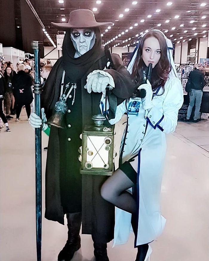 Church Servant (Bloodborne) And Noelle Bor (Trinity Blood)