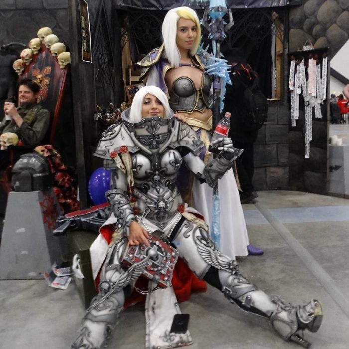 Saint Silvana (Warhammer 40k) And Jaina Proudmoore (World Of Warcraft)