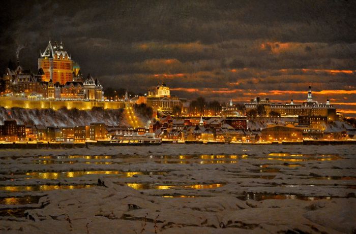 Canadian Artist Creates Beautiful Winter Paintings That Will Make Your Nights Warmer