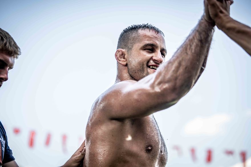 Muscles, Sweat, Blood, And Olive Oil Muscles, Sweat, Blood, And Olive Oil