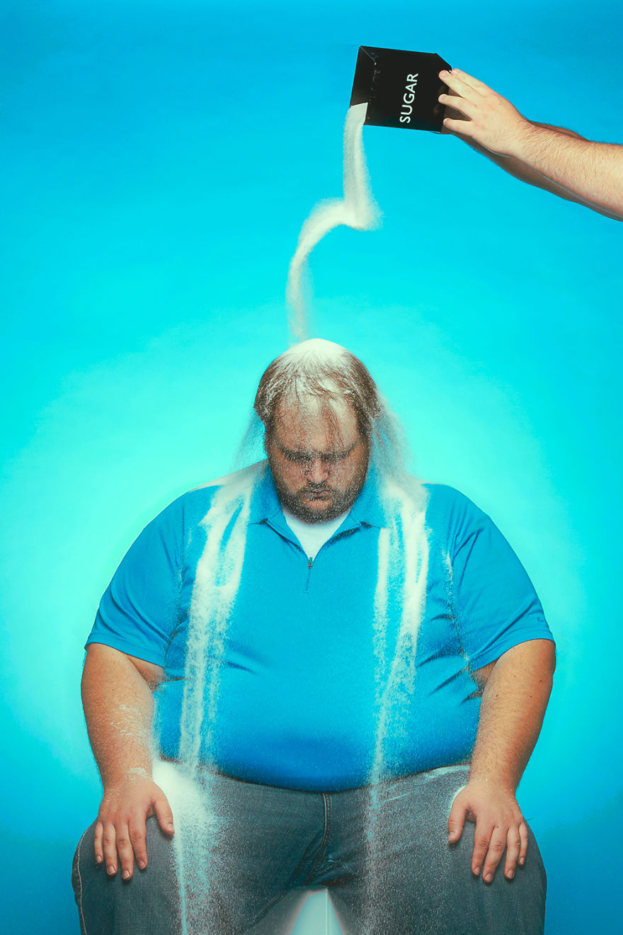 I Show My Poor Relationship With Junk Food And My Own Body Image (10 pics)