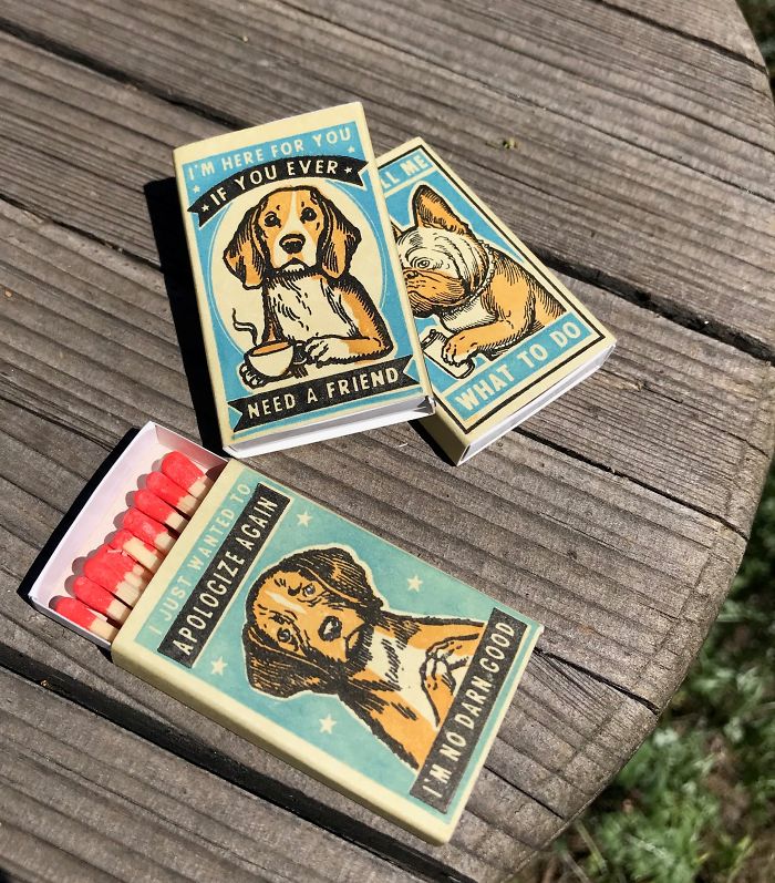 I Created Matchboxes Featuring Different Dog Breeds With Complicated Human Personalities I Created Matchboxes Featuring Different Dog Breeds With Complicated Human Personalities