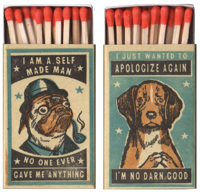 I Created Matchboxes Featuring Different Dog Breeds With Complicated Human Personalities