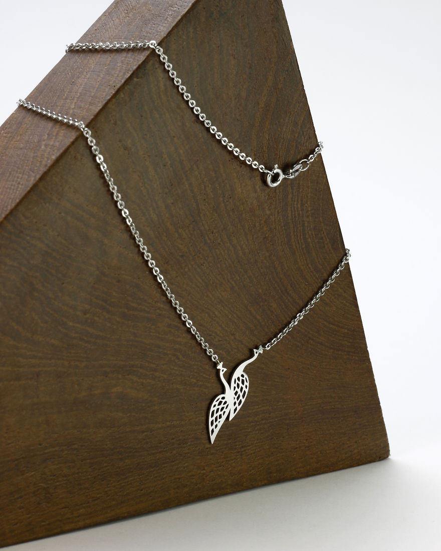 I Create Intricate Silver Pendants Based On My Papercuts (19 Pics)