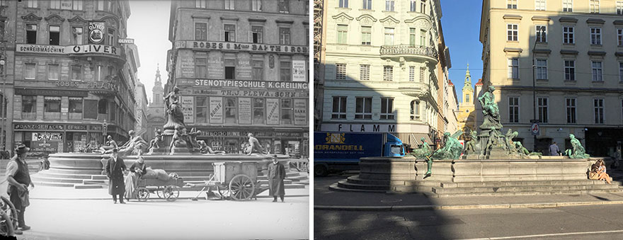 Neuer Markt 1910 vs. 2018