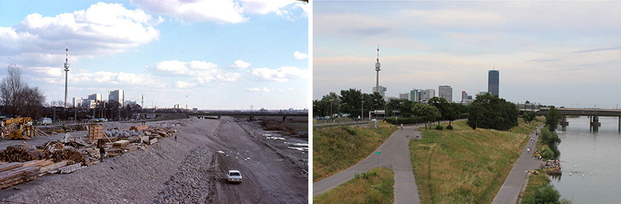 Along The Danube 1980 vs. 2019