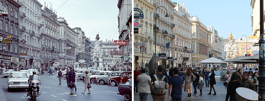 Graben 1966 vs. 2018
