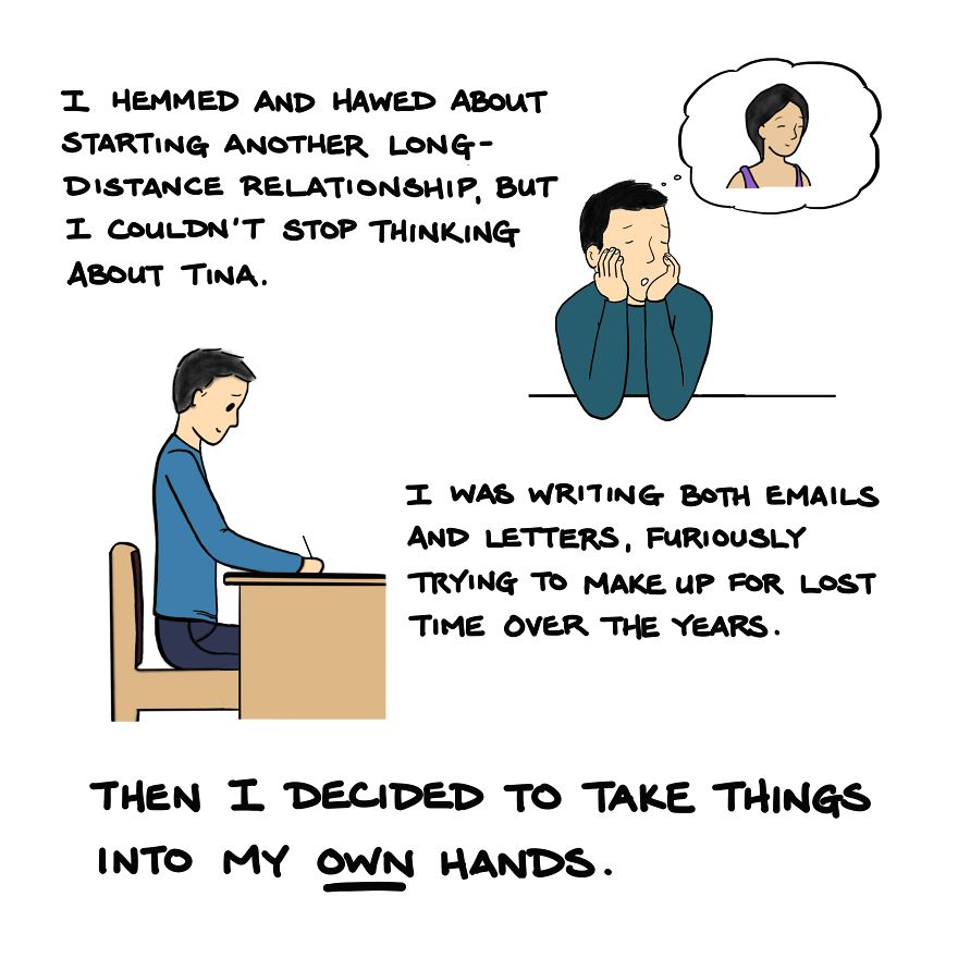 I Illustrated The 15-Year-Long Period Of My Life When I Met, Fell In Love With, And Married The Love Of My Life