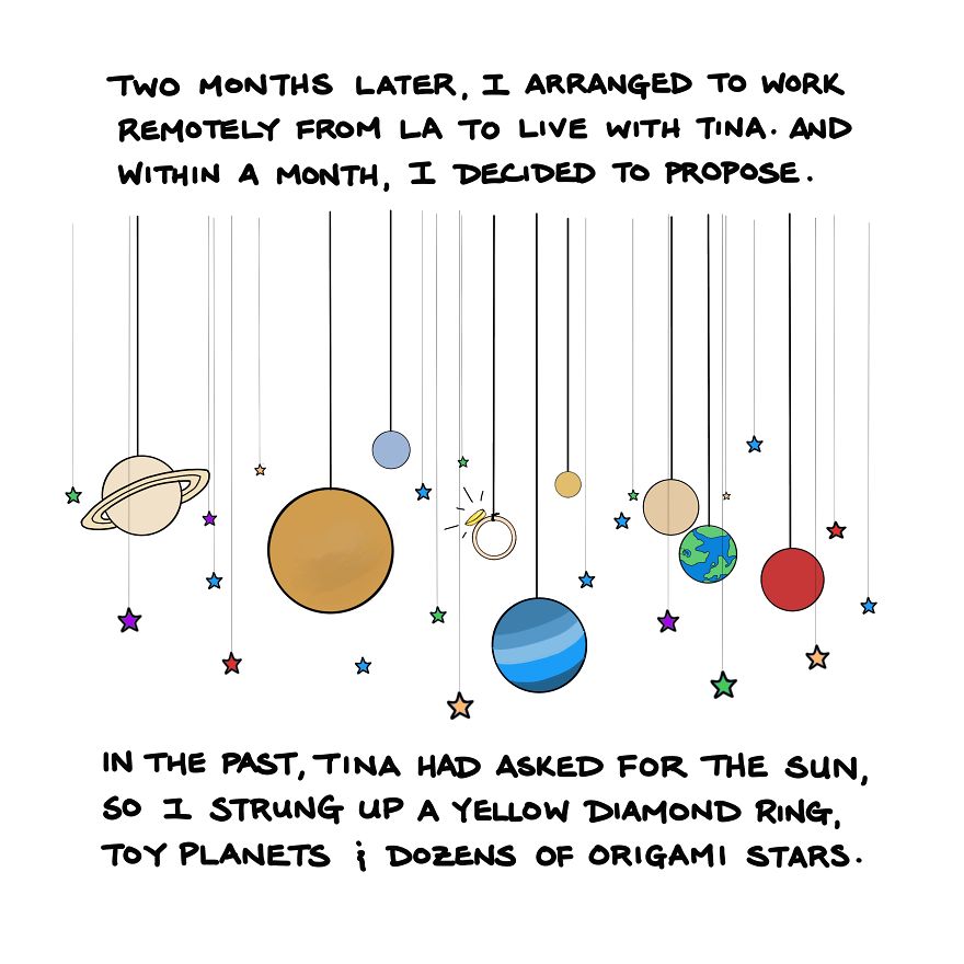 I Illustrated The 15-Year-Long Period Of My Life When I Met, Fell In Love With, And Married The Love Of My Life